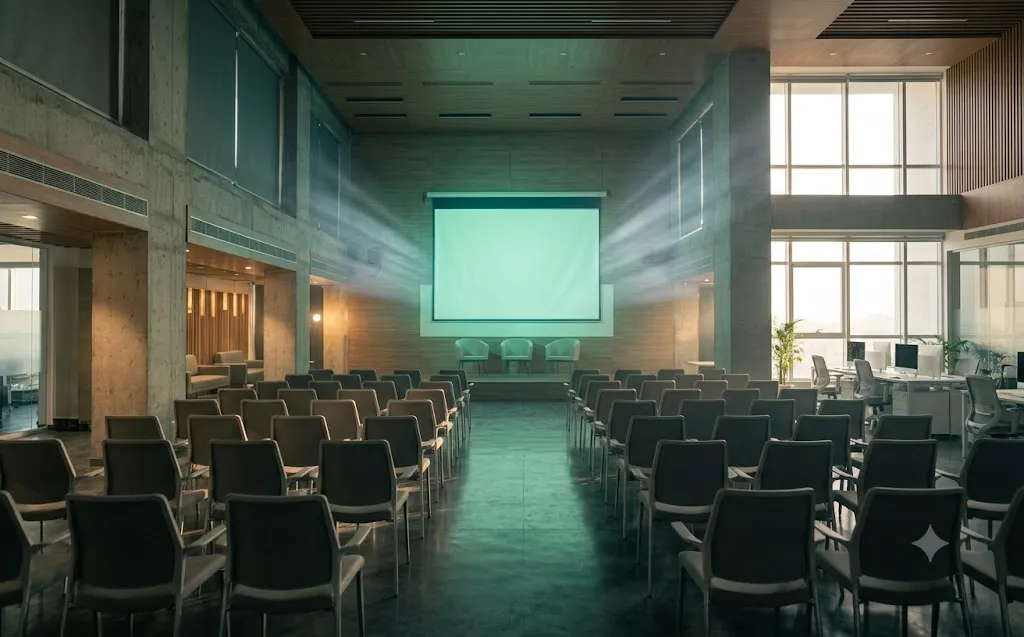 Event and pitch hall at Thiran